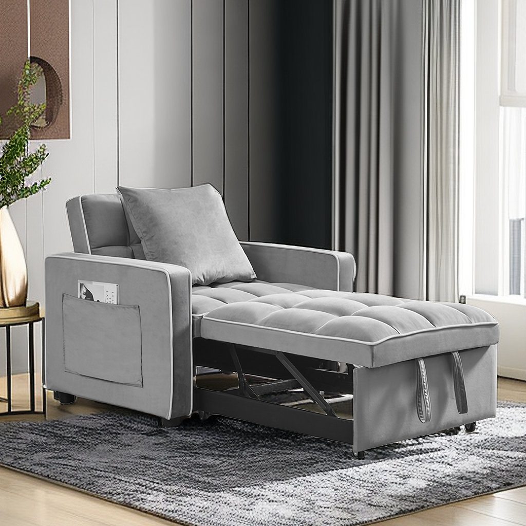 Latitude Run® 3 In 1 Sofa Chair Upholstered Recliner | Wayfair