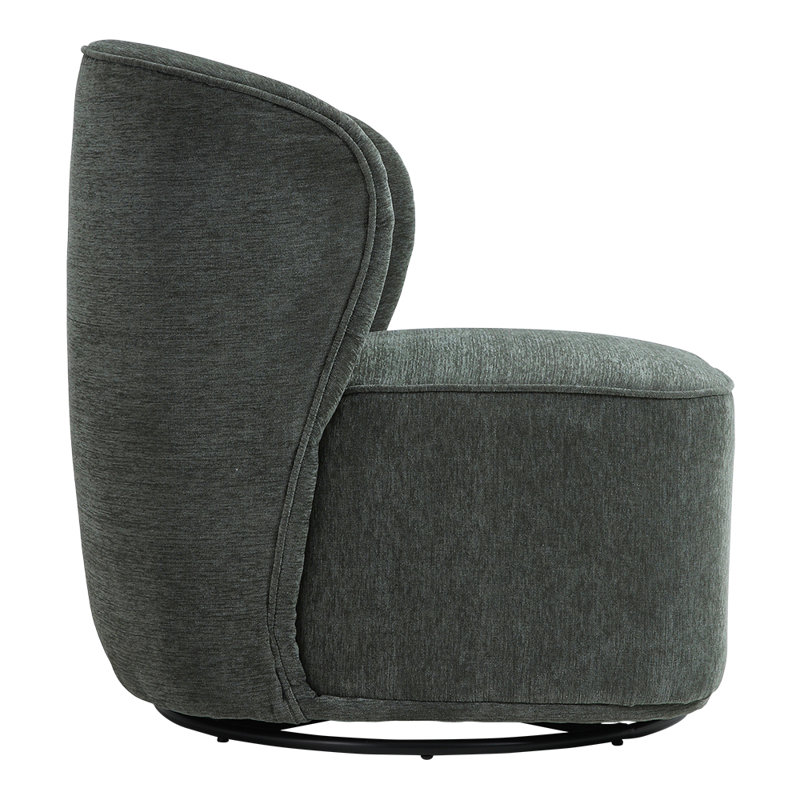 Upholstered Swivel Accent Chair