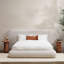 Lit plateforme tapissier Ringo, Kaia Snow-1493284368