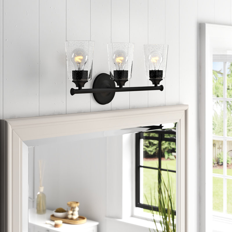 Weccacoe 3 - Light Dimmable Vanity Light, Matte Black