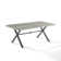 Pulli Rectangular Metal Outdoor Dining Table