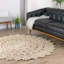 Tapis rond rond en jute / sisal oriental ivoire Nysean-2116892032