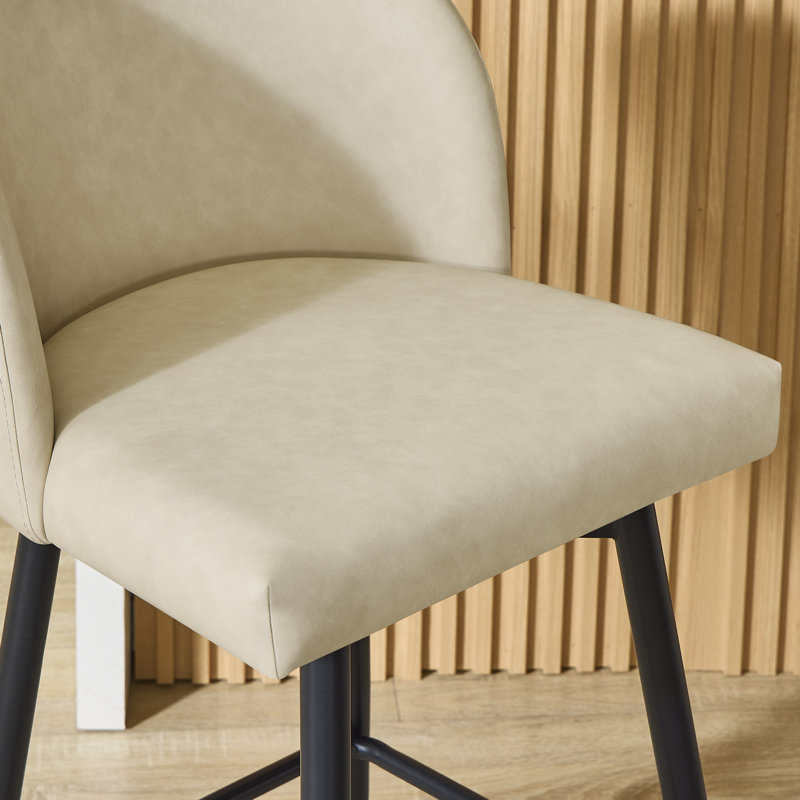  Tabouret à hauteur de comptoir Rhyth, Beige