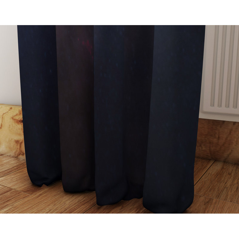 Semi Sheer Curtains / Drapes Pair, 20" W x 52" L
