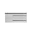 Ensemble de meuble-lavabo double mural 47 po