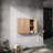 12" Wall Mounted Bathroom Side Cabinet, 3 Soft Close Doors, Modern And Practical Storage Unit, Mounted, Made Of Quality Plywood-665672385