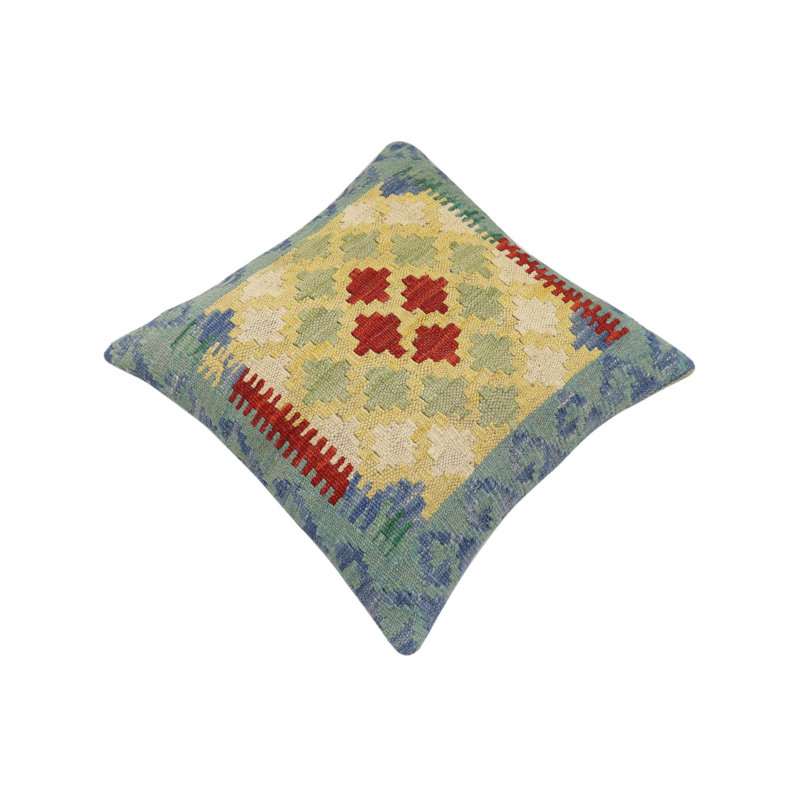Housse et insert de coussin carré 100% laine
