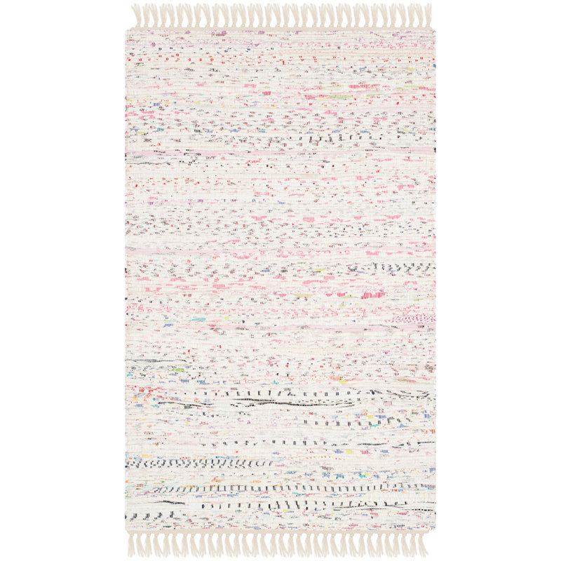 Tapis en coton tissé à la main Valerton, Rectangle 11 pi x 15 pi