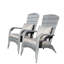 Chaise de patio avec coussins (coussin gris)-1546565901