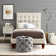 Ibison Bond Bedframe with Button Tufted Headboard