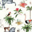 Papier peint non tissé Bungalow Rose