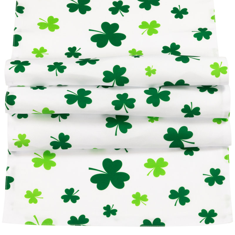 Runner St. Patrick's Day Polyester Table Runner