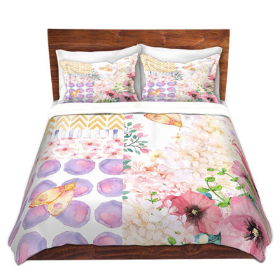 Ensemble de housse de couette en microfibre DiaNoche par Tina Lavoie - Lazy Summer 1