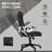 Polyester Blend Executive Chair with Headrest-124745835