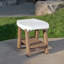 Table d'appoint d'extérieur Mesa L 22 po x l 17,4 po Mesa-97548745