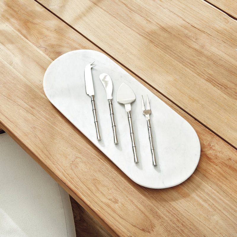 Barrona Stainless Steel Bar Tool Set, Silver