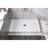Glasstone Shower Base SMC Solid White Finish 4836