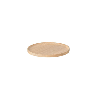 Plateau rond en chêne OKU