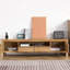 Meuble télé simple en bois massif-107361258