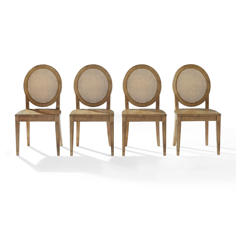 Jacolyn 4-piece Cane-back Dining Chair Set