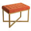 Mikey 24'' Wide Velvet Tufted Rectangle Standard Ottoman