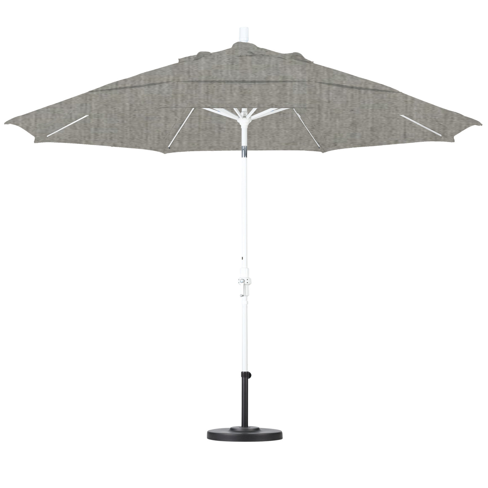 Brent 132'' Sunbrella® Outdoor Umbrella, Canvas Granite Sunbrella® Canvas