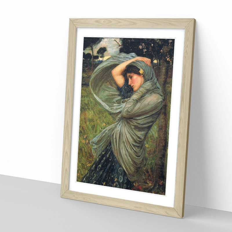 Boreas - Framed Print, Oak
