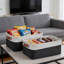 2 paniers de rangement pour tablettes - bacs de rangement en tissu, organisateurs de placard à linge et rangement-681938044