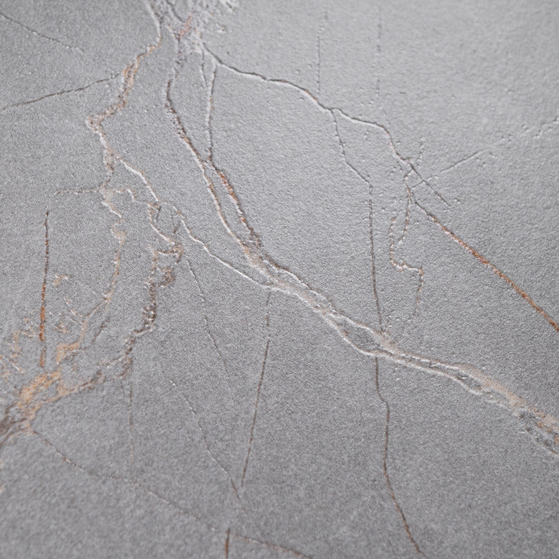 Elegance Hexagon 7.7 in. x 8.9 in. Matte Porcelain Marble look Floor and Wall Tile, Gray