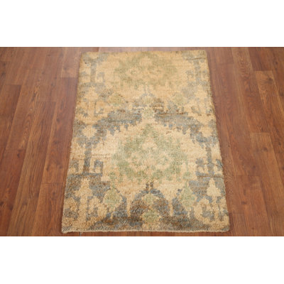 Tapis marocain abstrait pour vestibule 2x3