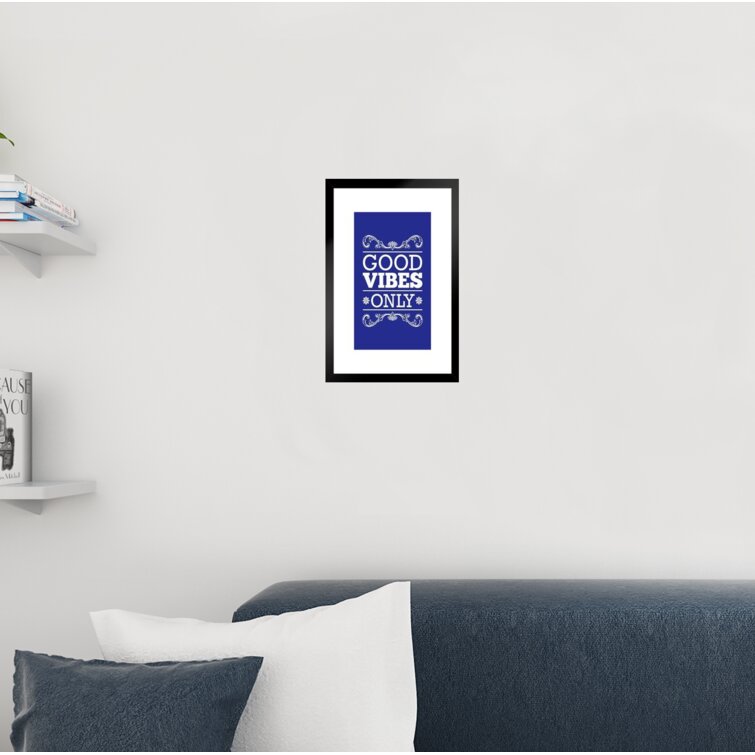 Wall Art Print, Good Vibes Only