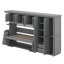 Lit escamotable mural avec garde-robe, armoire et bureau Murphy-512993072