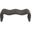 Banc en tissu Monifa Chenille-1083498132