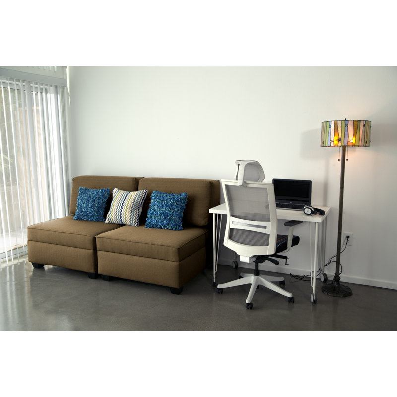 Anke Upholstered L-Shaped Sectional Right Hand Facing, Mocha