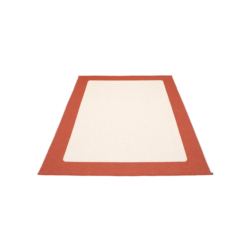 Rug ILDA Brick 6 x 8.5 ft, Rectangle 6' x 8'6"