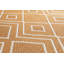 Braun Machine Woven Orange Indoor/Outdoor Rug-50227045