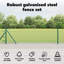 Hexagon Fence Green Steel-772068913