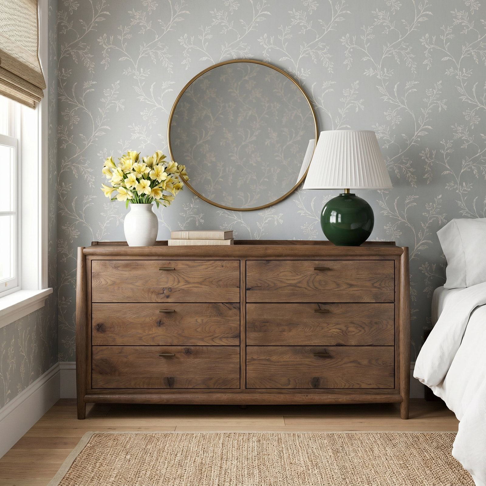 Cayenne 6 - Drawer Dresser, Brown