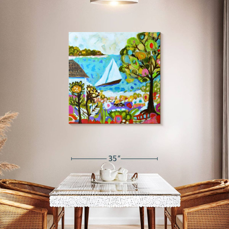 Senne Nautical Whimsy V, 36" H x 36" W