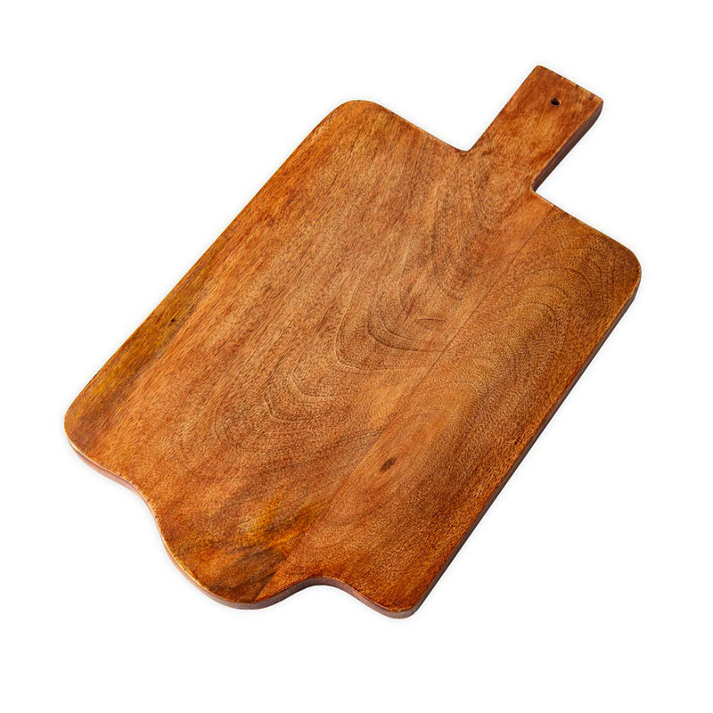 Millwood Pines Garaciela Wood Platter, Natural