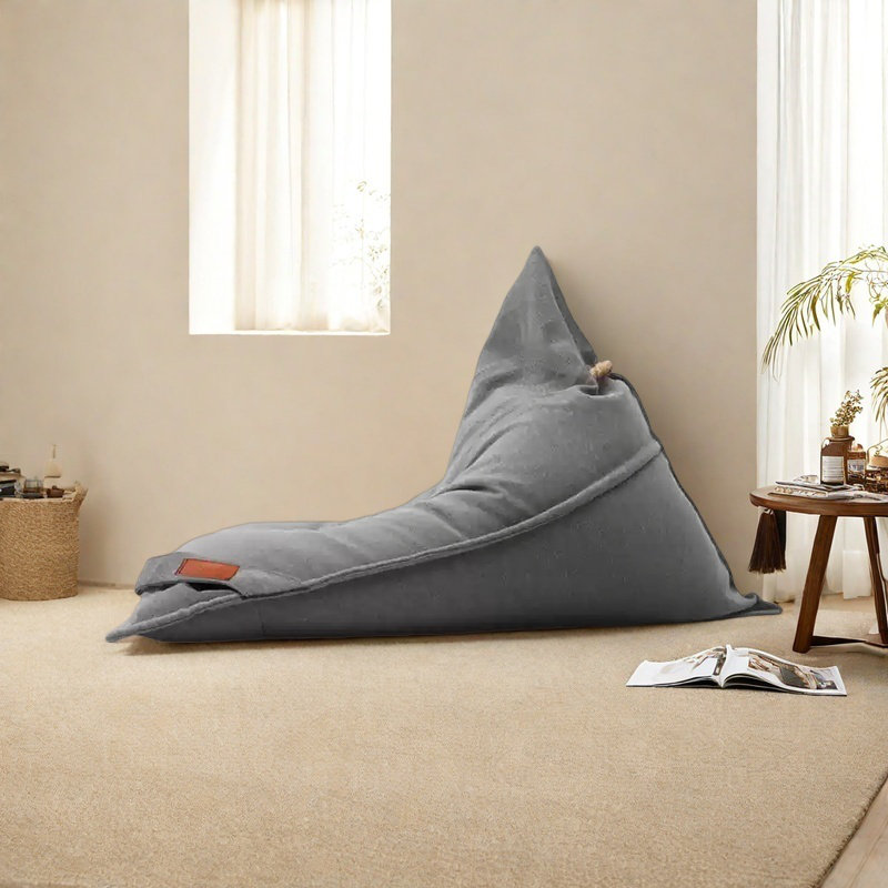 Fauteuil à billes léger et luxueux, Gris