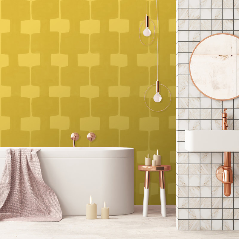 Paule Marrot Wallpaper Double Roll, Goldenrod