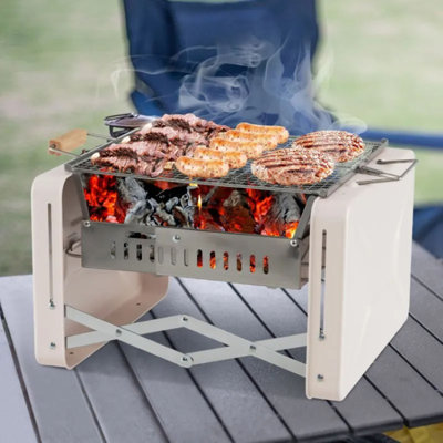 Outdoor Portable Folding Charcoal BBQ Grill Stove -  KIKLOG, ZBarbecue016