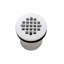 Bac de douche 60 po x 30 po à surface solide, drain à droite, base à seuil simple avec ensemble de drain et couvercle