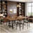 Rustic Pub Bar Counter,Sturdy Bar Table