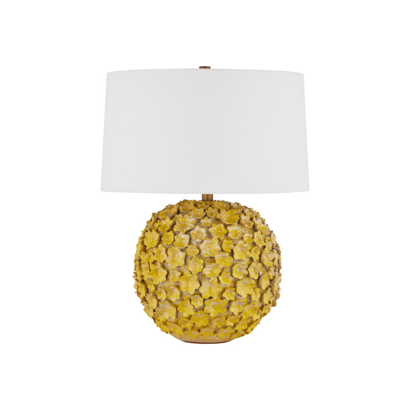 Mantilla Table Lamp, Yellow