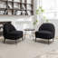 Fauteuil demi-tonneau rembourré Bula-158142007