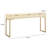 Pesce Cream Shagreen Console Table