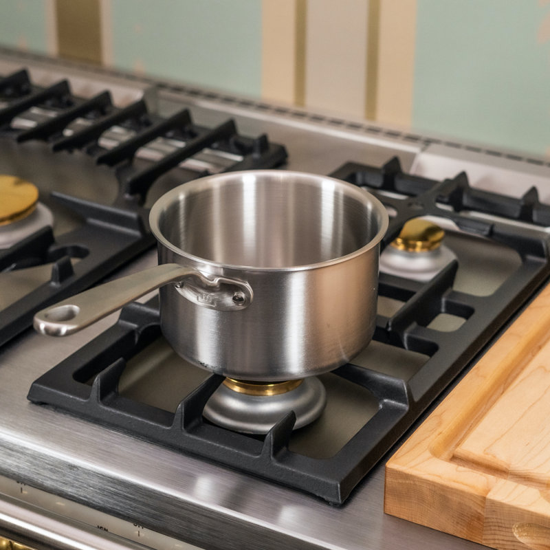Stainless Clad 2 qt. Saucepan with Lid