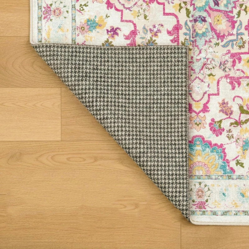 Floral Machine Tufted 120cm X 170cm Area Rug